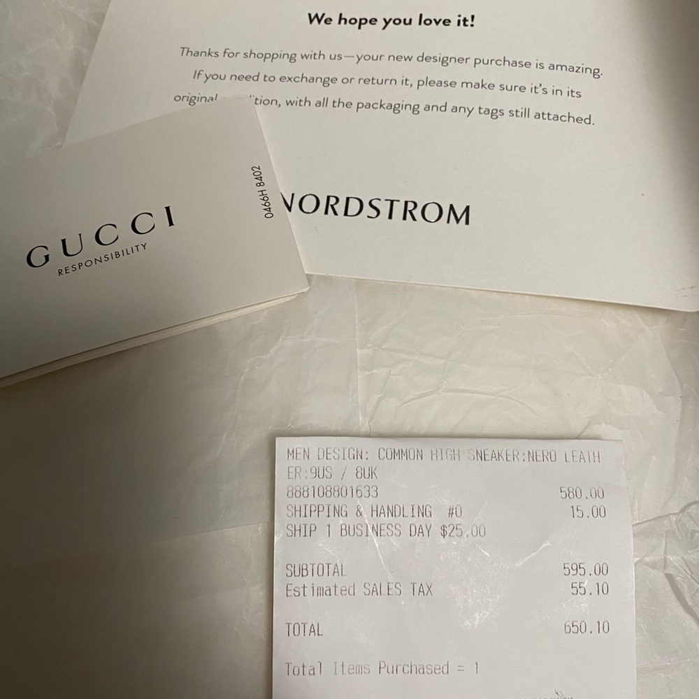 Gucci High Top sneakers Men - Picture 4 of 6